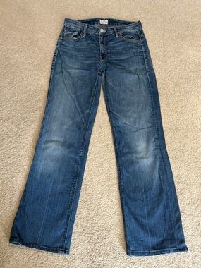 Mother Straight Leg Jeans, Women’s Size 27 ‘The Melow Drama’ Denim Jeans